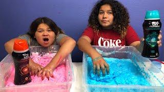 MAKING CLOUD SLIME WITH DOWNY UN STOPABLES