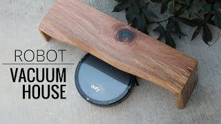 Modern Live Edge House for a Robot Vacuum // How to Make