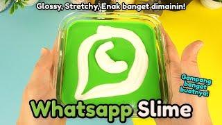 Akhirnya! Begini Cara Bikin Whatsapp Slime yang mudah! | Cara Membuat Whatsapp Slime