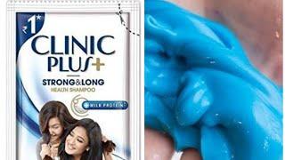 #DIYslimewithclinicplusshampoo how to make slime with clinic plus shampoo