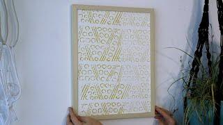 Give It a Twist: Turn a Paint Roller Into a Pattern Roller - EN