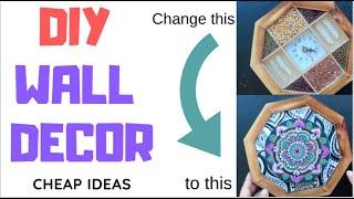 DIY CHEAP WALL DECOR IDEAS /(Upscale Ideas to Save Money)