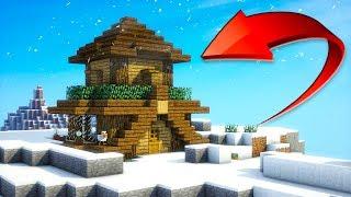 MINECRAFT STARTER HOUSE TUTORIAL! How to Build a Small House in Minecraft ! 2018 (#2)