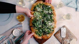 Hummus & Salad Pizza | Recipe | Food & Wine