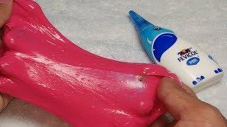 How to Make Slime with Fevicol, Fevigum & Colgate Toothpaste || NO BORAX with Indian Products Slime
