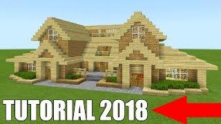 Minecraft Tutorial: How To Make A Ultimate Wooden Survival House 2018