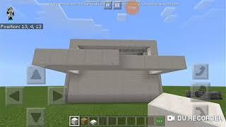 How to make easy modern house tutorial minecraft pe