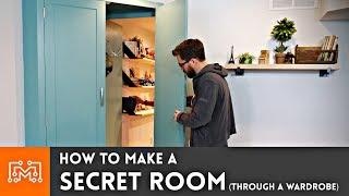 How to Make a Secret Room (Through a Wardrobe)