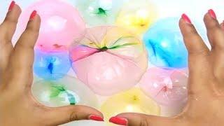 DIY Slime Balloonies Bubbles - Satisfying Slime Bubbles POP ASMR !