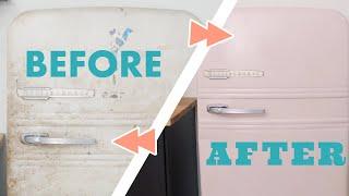 Transform An Old Fridge With Some Chalk Paint - HGTV Handmade