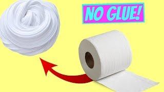 NO GLUE PAPER SLIME! Testing NO GLUE Water Slime! (WITHOUT GLUE OR BORAX)