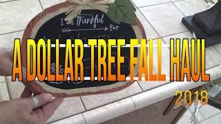 FALL DOLLAR TREE HAUL