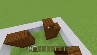 Minecraft: Building a modern house