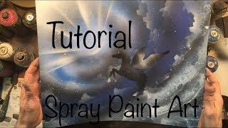Pegasus - SPRAY PAINT ART - by Sposito
