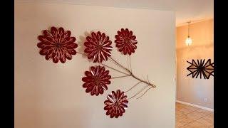 DIY: Flower Tree Branch Wall Decor