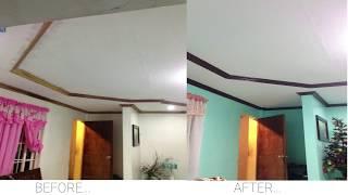 HOW TO PAINT THE CEILING IN YOUR HOME |2019|