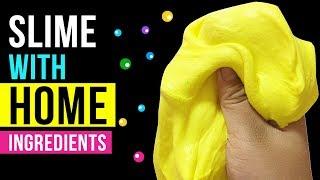 NO GLUE HOME INGREDIENTS SLIME! Easy Slime Recipes Under 5 Minutes