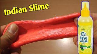 How To Make Slime At Home l How To Make Slime Using Indian Products l How To Make Slime