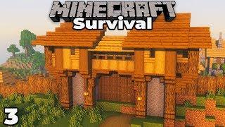 Building with fWhip S2 : Village Gate House #3 Minecraft 1.14 Survival Let's Play