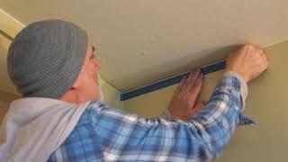 Painting: Creating Perfect, Straight Ceiling Cut In Lines