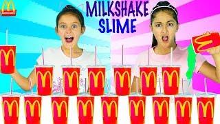 Don't Pick the Wrong McDonald's MILKSHAKE Slime Challenge!!!