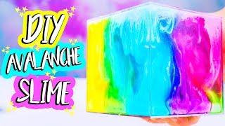 HOW TO MAKE THE BEST DIY AVALANCHE SLIME! Recreating Famous Instagram Slime Recipes
