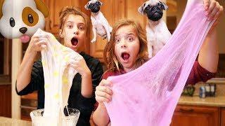 OUR DOGS PICK OUR SLIME INGREDIENTS!!