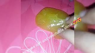 How to make slime with fevi gum and camlin paste soft and strechy slime without borax