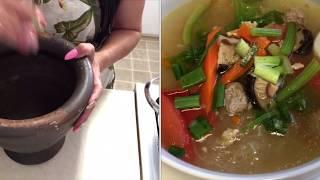 How to make Glass noodle soup/Naly’s kitchen.