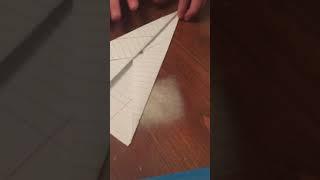 How to make the dart (paper airplane)