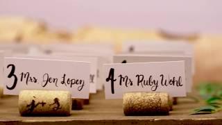 DIY Wine Cork Place Card Holders for your Wedding!