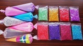 Making Slime With Piping Bags And Slushie Beads
