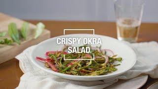 Crispy Okra Salad | 40 Best-Ever Recipes | Food & Wine