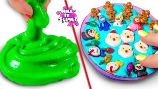 ADDING TOO MUCH INGREDIENTS TO SLIME! CHRISTMAS SLIME! Adding Too Much Of Everything!