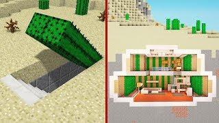 Minecraft: How to Build A Modern Secret Base Tutorial #4 - (Hidden House)