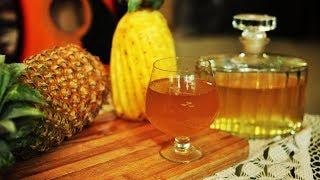 പൈൻ ആപ്പിൾ വൈൻ easy recipe in malayalam | pineapple wine recipe for christmas