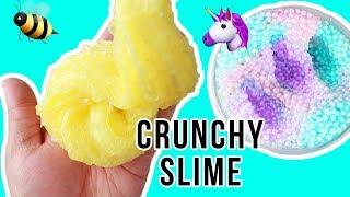 HOW TO MAKE CRUNCHY SLIME! NO FALL OUT! FAMOUS SLIME SHOP RECIPES!!! ???? ????