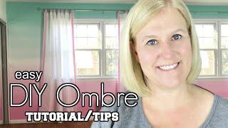 Ombre Wall DIY: How to Paint an Ombre Accent Wall (Tutorial, Tips & Tricks)