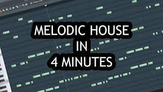 MAKE MELODIC HOUSE DROP IN 4 MINUTES [FL STUDIO]