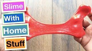 How To Make Slime With Everyday Home Ingredients Without Glue or Borax!! Easy Slime Recipes