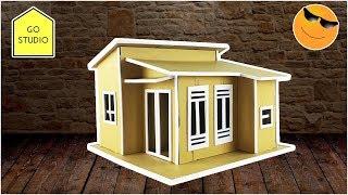 How To Make A Dream House from Cardboard as DIY Project | Cardboard House - Go Studio