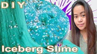 How To Make Dried Iceberg Slime | DIY Easy Iceberg Slime | Khmer Thai Make Crunchy Fluffy Slime