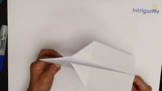 How to Make a Paper Plane (super easy method)
