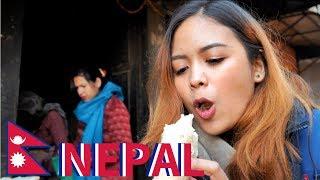 NEPALI STREET FOOD Tour in BHAKTAPUR, Nepal