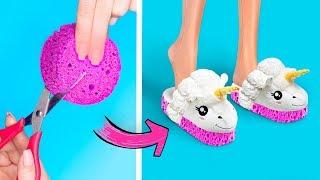 11 DIY Miniature Slime Stress Relievers / Clever Barbie Hacks And Crafts