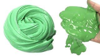 DIY Fluffy Oobleck Slime!! How To Make Oobleck Slime With Glue!!