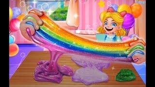 Best Games for Kids - Glitter Slime How to Make Slime Best Fun Games for Girl to Play Children Games