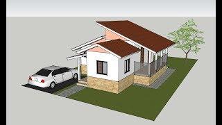 Sketchup tutorial house design part 2 of 2