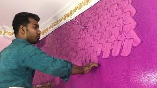 Asian Paints Pink With Yellow Colour Combination