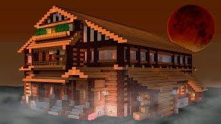 Minecraft Tutorial: How to Make a Haunted House | Scary Halloween House | Cabin House | Mansion
